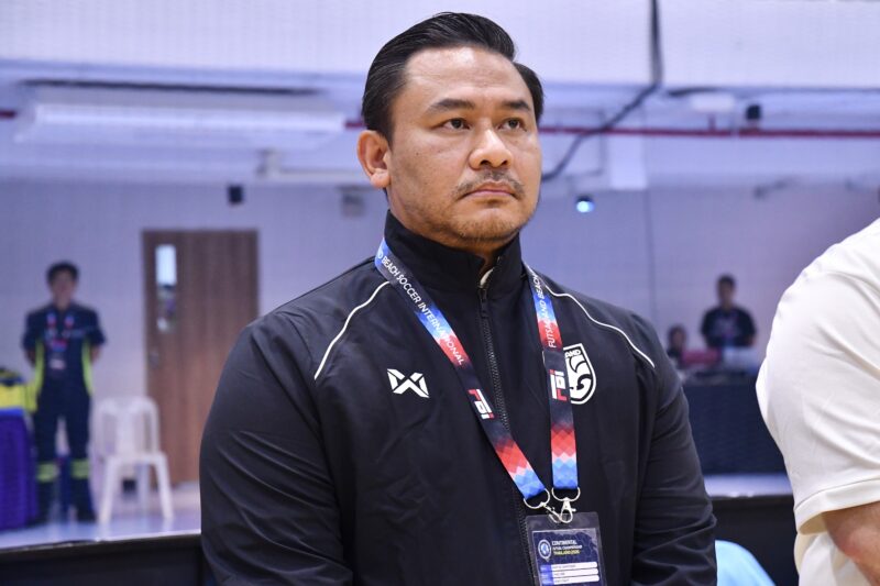 “รักษ์พล สายเนตรงาม” ให้สัมภาษณ์หลังการแข่งขันฟุตซอล Continental Futsal Championship 2026
