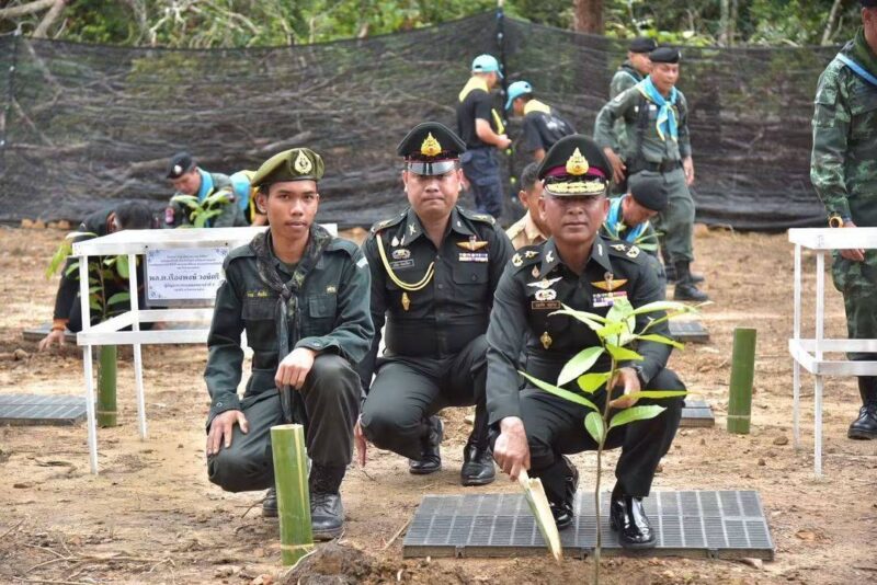 ร่วมใจสร้างพื้นที่สีเขียว คืนความสมบูรณ์ให้ผืนป่าไทย