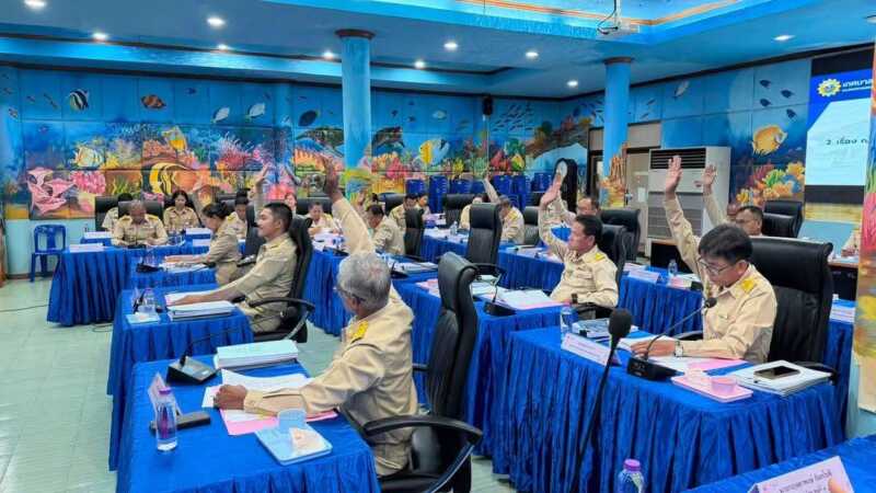 เทศบาลตำบลคลองตำหรุ จัดสมัยประชุมสามัญ สมัยที่ 3 ครั้งที่ 1 ประจำปี พ.ศ.2569 เพื่อให้สมาชิกสภาเทศบาลตำบลคลองตำหรุ ร่วมพิจารณาในเรื่องต่างๆ