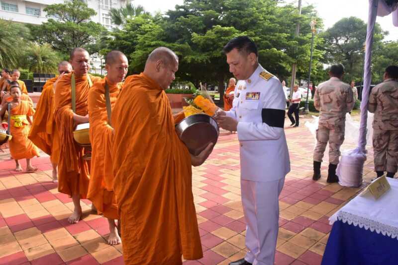 จังหวัดมุกดาหาร จัดพิธีสวดพระพุทธมนต์และทำบุญตักบาตร ถวายพระราชกุศล เนื่องในวันคล้ายวันพระราชสมภพ สมเด็จพระนางเจ้าสิริกิติ์ พระบรมราชินีนาถ พระบรมราชชนนีพันปีหลวง และวันแม่แห่งชาติ 12 สิงหาคม 2569