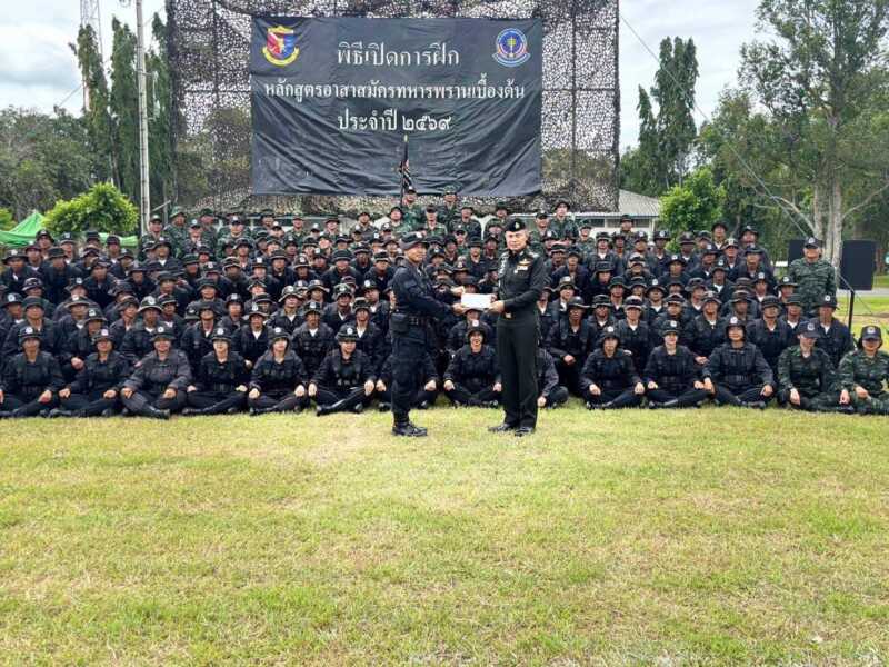 พลโท นรธิป โพยนอก แม่ทัพภาคที่ 4 ผู้อำนวยการ รักษาความมั่นคงภายในภาค 4 เป็นประธานในพิธีเปิดการฝึกหลักสูตรอาสาสมัครทหารพราน ชาย หญิง รุ่นที่ 3 ณ โรงเรียนทหารพรานกองทัพบก อำเภอปากช่อง จังหวัดนครราชสีมา