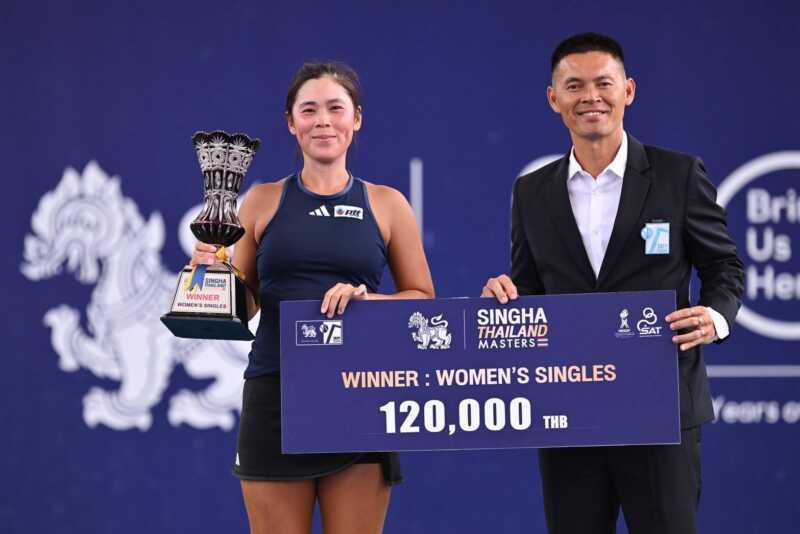 ปิดฉาก สิงห์ ไทยแลนด์ มาสเตอร์ส 2026 “ฐานทัพ-พัชรินทร์” คว้าแชมป์ชาย-หญิง