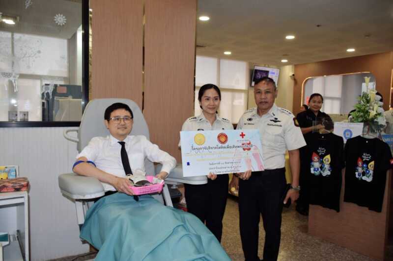 ร้อยเอ็ดจัดกิจกรรมบริจาคโลหิต น้อมรำลึกพระกรุณาธิคุณ “เจ้าฟ้าพัชรกิติยาภาฯ” ส่งต่อการให้ ช่วยเหลือเพื่อนมนุษย์