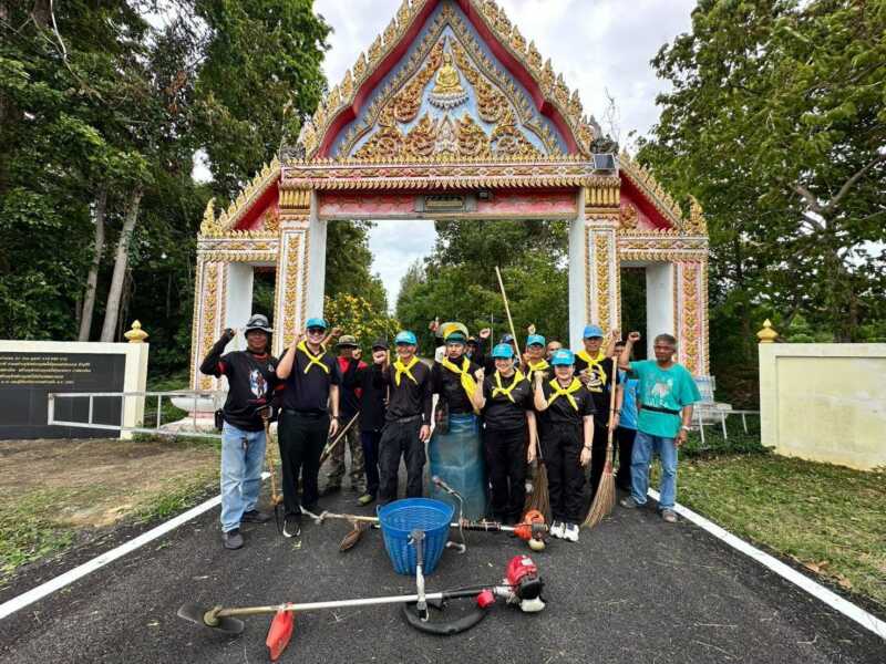 สมาคมทหารผ่านศึกจังหวัดนครราชสีมาและชมรมทหารพรานค่ายปักธงชัยอำเภอปักธงชัย วังน้ำเขียวและอำเภอใกล้เคียงร่วมกันทำความดีเพื่อ แม่