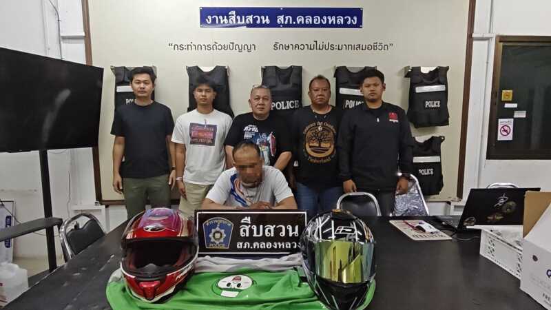 ปทุมธานี – วงจรปิดจับภาพไรเดอร์ลักทรัพย์ร้านสะดวกซื้ออ้างหาอาหารเลี้ยงแมว 23 ตัว