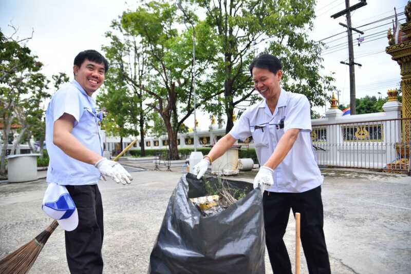ปทุมธานี – ภาคีเครือข่ายโครงการ “วัด ประชา รัฐ สร้างสุข” รวมพลังทั่วประเทศจัด Big Cleaning Day สร้างสัปปายะสู่วัดด้วยวิถี 5ส อุทิศถวายพระราชกุศล เนื่องในวันแม่แห่งชาติ 12 สิงหาคม 2569