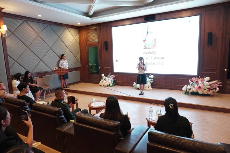 ปทุมธานี – สนร.นทพ. จัดประกวดร้องเพลงพระราชนิพนธ์รอบตัดสิน ปลูกฝังเยาวชนสืบสานพระราชปณิธานเพื่อแผ่นดิน