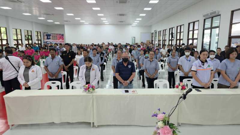ปทุมธานี – อบจ.ร่วม สาธารณสุขจังหวัด จัดอบรม CPR – AED สร้างแกนนำช่วยชีวิต ปลอดภัยจากภาวะหัวใจหยุดเต้น