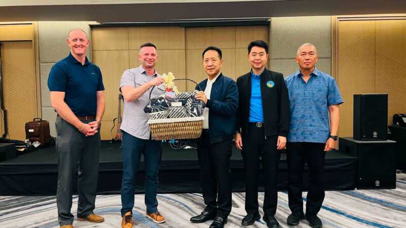 ชลบุรี ร่วมงานเลี้ยงขอบคุณผู้เกี่ยวข้องในการต้อนรับเรือ USS Abraham Lincoln สานสัมพันธ์ไทย–สหรัฐฯ