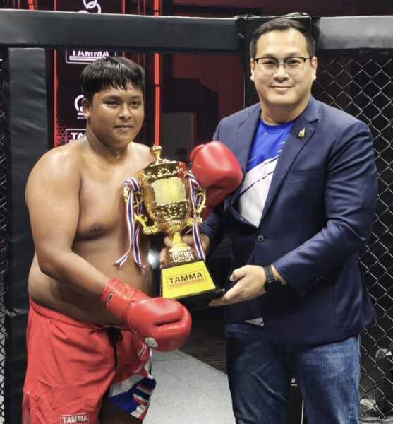 แฟนพรึ่บชมTHAILAND MMAอยุธยา