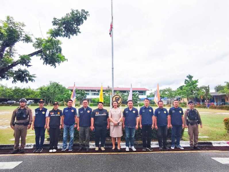 “กำนัน ติ” เดินหน้าสนองนโยบายผู้ว่าฯ–นายอำเภอ ยกระดับความปลอดภัยโรงเรียนวัดสำนักบก