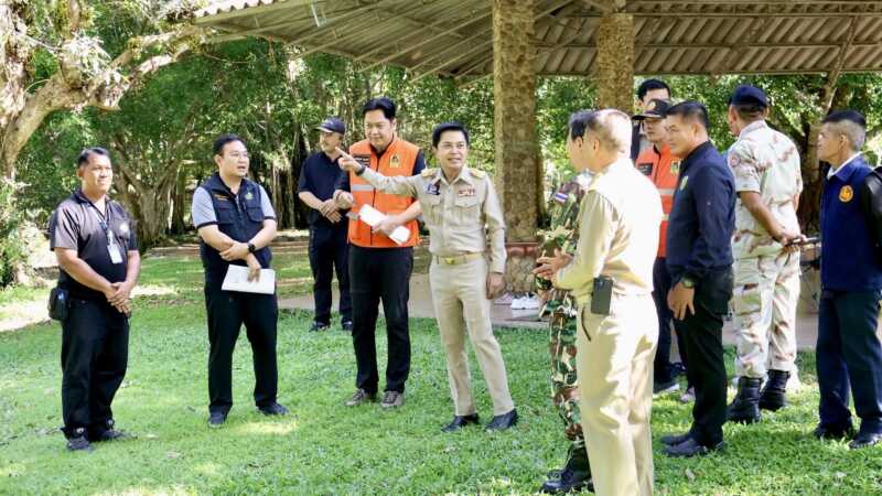 นครนายก – ผู้ว่าฯ นครนายก ลงพื้นที่อุทยานวังตะไคร้ ติดตามสถานการณ์น้ำ กำชับเฝ้าระวัง 24 ชั่วโมง พร้อมรับมือและช่วยเหลือประชาชน