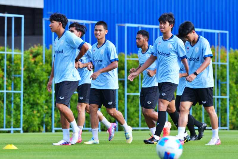 ทีมชาติไทย ซ้อมเข้ม เตรียมร่างกายลุยเอเชียน เกมส์, “พิชิตชัย-ชมพัฒน์” ยันพร้อมทำตามแทคติก เพื่อพาทีมไปถึงเป้าหมาย