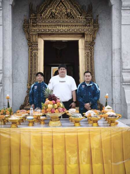 MMAไทย ไหว้ศาลหลักเมืองก่อนบู๊อชก.