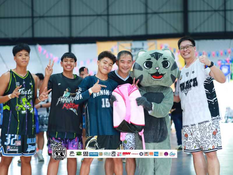 THATA Sport เปิดพื้นที่เยาวชนวาดลวดลายบนผืนคอร์ท ผ่านการแข่งขันบาสเกตบอล 3X3