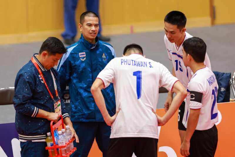 ตะกร้อทีมชุดชาย ไทยเอาชนะเกาหลีใต้ 3-0 ประเดิมสนามเอเชียนเกมส์ 2026