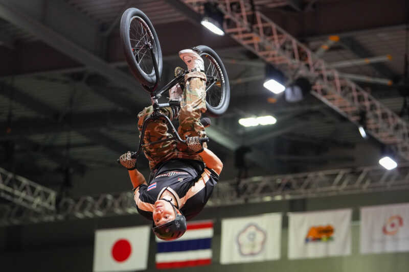 “เต๋า สายธาร-ตาม รุ่งเรือง” ผ่านเข้ารอบชิง BMX Freestyle Park ชาย เอเชียนเกมส์