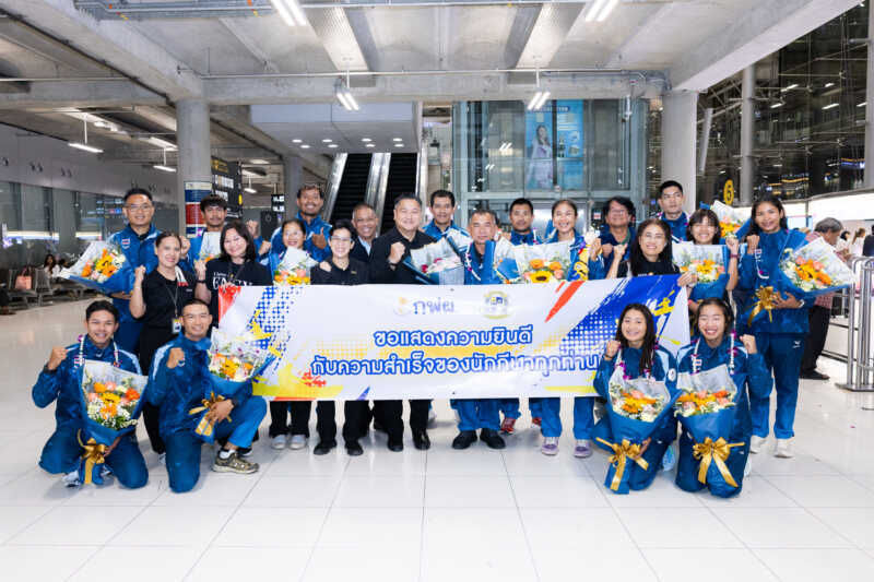 กฟผ. ต้อนรับทัพเรือพายไทย ร่วมยินดีเหรียญเอเชียนเกมส์ 2026