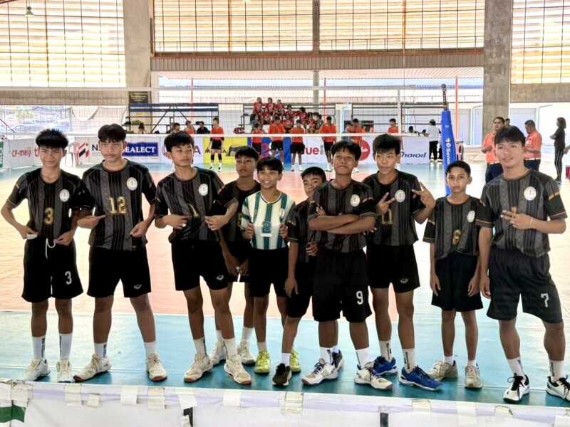 สู้ไม่ถอย! ”รร.สหกรณ์ประชานุกูล“ วางเป้าเข้ารอบประเทศศึกลูกยาง PMYC