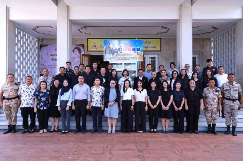 ชลบุรี – เปิดตู้ปันสุข แจกสิ่งของจำเป็น 200 ชุด ช่วยประชาชนลดค่าครองชีพ