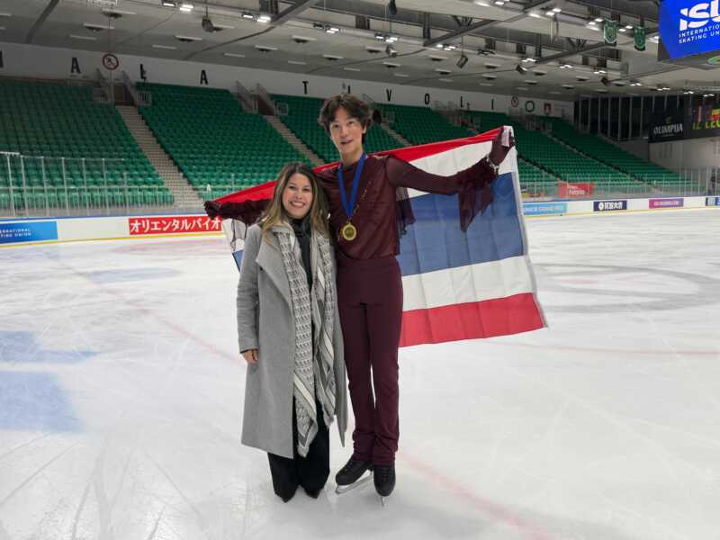 “ฮิโระ แก้วตาทิพย์” สร้างประวัติศาสตร์! คว้าแชมป์ ISU Junior Grand Prix ที่สโลวีเนีย