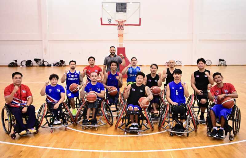 วีลแชร์บาสหญิงไทยตั้งเป้าทะลุชิงฯ ศึกเอเชียนพาราเกมส์
