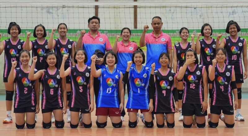 ผลผลิตทีมชาติ! ลูกยางสาว “สวนกุหลาบนนท์” หวังตามรอยรุ่นพี่ “ออมสิน” ฉายแววศึก PMYC