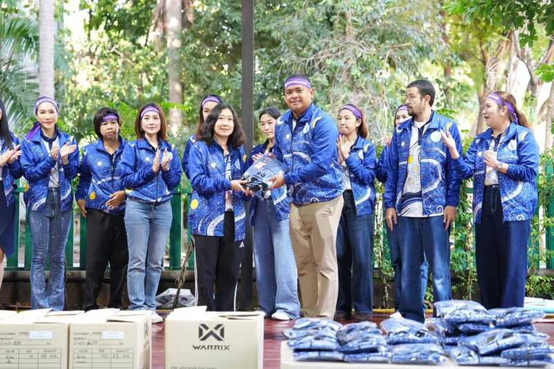“ คำมอกหลวงเกมส์ ” ครั้งที่ 49 สมาคมผู้ปกครอง ผู้อำนวยการโรงเรียนสาธิต ม.ศิลปากร ให้โอวาทกำลังใจ “