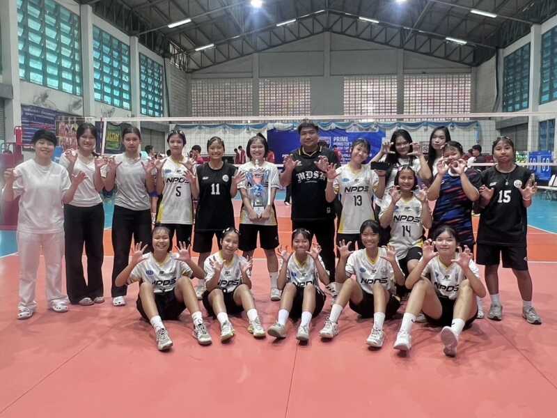 พร้อมลุย! “มัธยมวัดด่านสำโรง” ลั่นพร้อมสู้เพื่อศักดิ์ศรีชาวสมุทรปราการในรอบภูมิภาคศึกลูกยาง PMYC