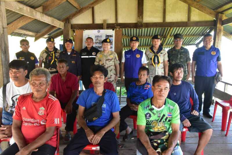 จังหวัดมุกดาหาร – ตรวจติดตามการจัดระเบียบเรือตามแนวชายแดนลำน้ำโขง ป้องกันการลักลอบนำสิ่งผิดกฎหมายเข้าประเทศ