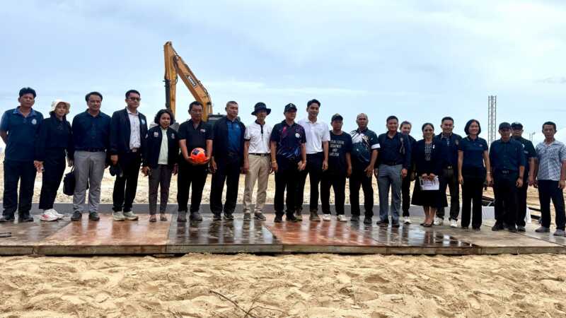 พังงา เร่งเตรียมสนาม AFC Beach Soccer Asian Cup Thailand 2026 คืบหน้าแล้วกว่า 60% พร้อมรับ 12 ชาติร่วมชิงชัย