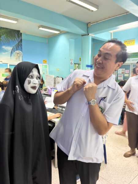 ปทุมธานี – รพ.ประชาธิปัตย์จัดฮาโลวีน ชูแพทย์แผนไทย สุขภาพดีไม่มีผีหลอก